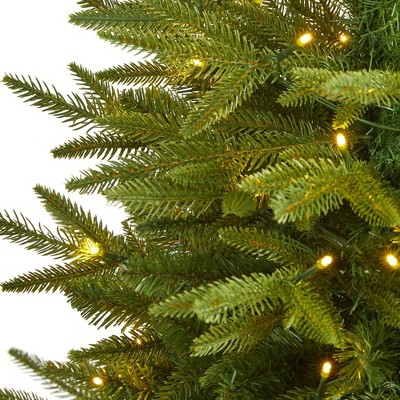 4ft Green Fir Artificial Christmas Tree with Clear LED Lights
