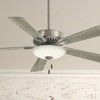 52" Minka Aire Contractor Nickel and Gray LED Pull Chain Ceiling Fan - 2 of 4
