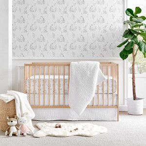 Mills Waffle  4pc Baby Crib Bedding Set - Levtex Baby - 1 of 4