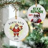 Lomsoe Santa Says 67 Gifts Christmas Ornament 2025 for Women Men Friends Six Seven Ornaments Gifts for Christmas Tree Christmas Decor Christmas Gift - 3 of 4