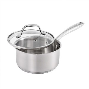 Guy Fieri's Flavortown 3.2 Qt. Stainless Steel Saucepan with Lid - 1 of 4