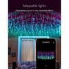 Twinkly Icicle – App-Controlled LED Christmas Lights with 190 RGB (16 Million Colors) LEDs. Clear Wire. Indoor and Outdoor Smart Lighting Decoration - image 3 of 4