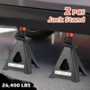 Costway Jack Stands Pack of 2 with Handle Lock & Adjustable Height for Lifting SUV, Sedan - 4 of 4