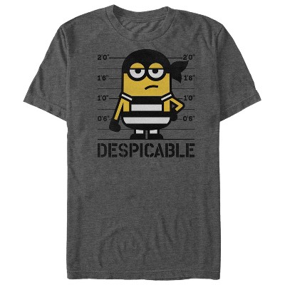 Men's Despicable Me 3 Minions Jailhouse T-Shirt