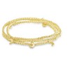 SHINE by Sterling Forever Adjustable Crescent Stretch Bracelet Set of 3 - 3 of 3