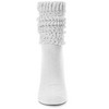 Memoi Women's Wide Ribbed Cotton Blend Slouch Crew Socks - 2 of 2