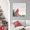 Courtside Market Christmas Cardinal 24x24 Gallery-Wrapped Canvas - 2 of 4