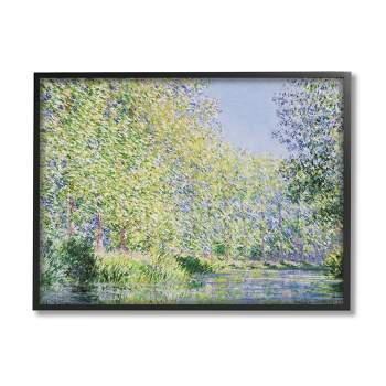 Stupell Industries Epte River Claude Monet Classic Framed Giclee Art