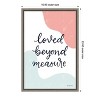 Amanti Art Blush Nursery II by Becky Thorns Canvas Wall Art Print Framed 16 x 23-in. - 3 of 4