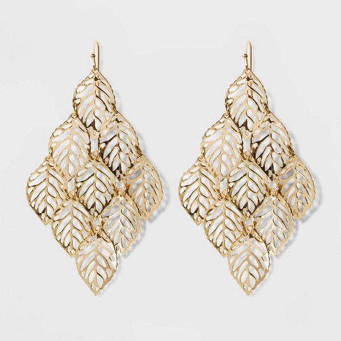 Leaf Kite Earrings A New Day Gold Target