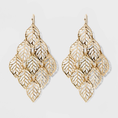 Leaf Kite Earrings A New Day Gold Target