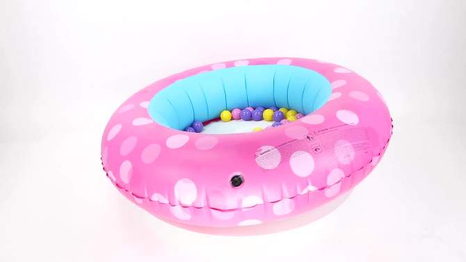 Minnie Mouse 2-in-1 Ball Pit Bouncer Trampoline, 2 of 7, play video