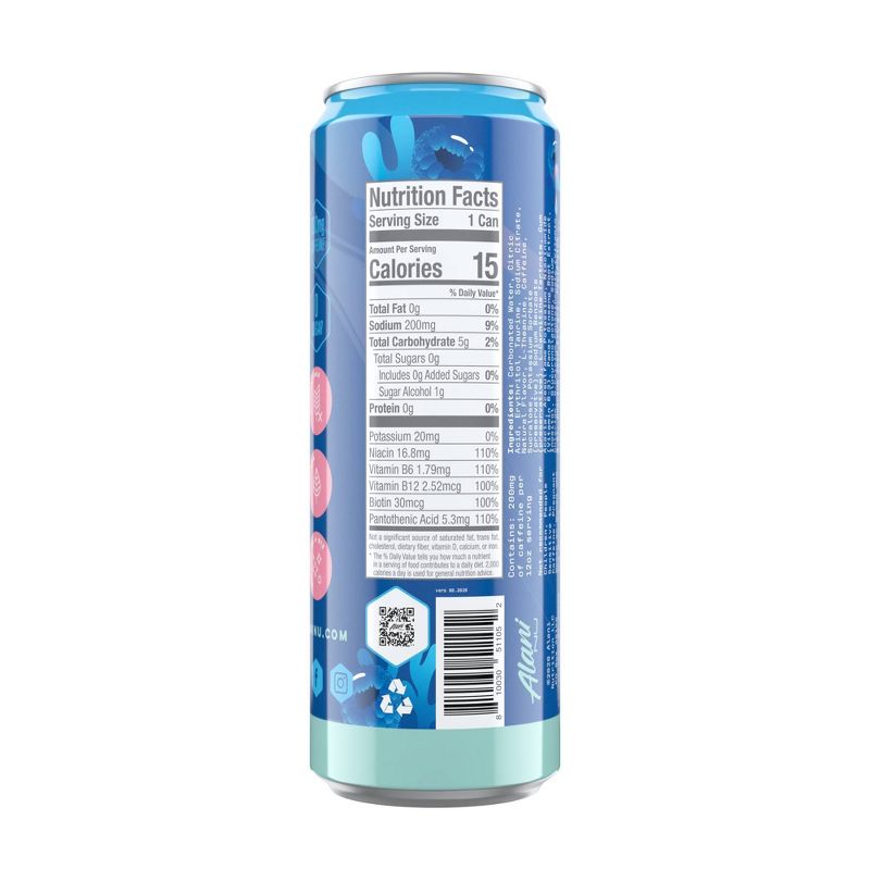Alani Breezeberry Energy Drink -12 fl oz Can, 2 of 6