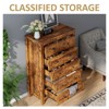 AMERLIFE Farmhouse Wood Rustic Chest of Drawers - 4 of 4