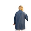 Women's Embroidered Long Sleeve Oversize Tunic - Plus - On The Plus Side - 2 of 3