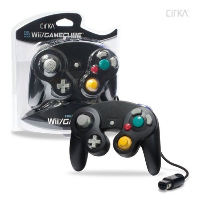 Cirka Wired Controller for Nintendo Gamecube/Wii in Black