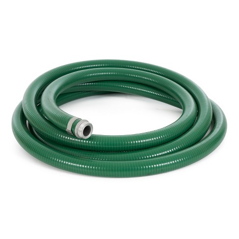 Apache 98128010 1.5-inch Diameter 20-foot Long Pvc Flexible Style G Pool  Sump-pump Garden Suction/discharge Hose With Aluminum Pin Lug Fittings,  Green : Target