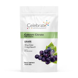 Celebrate Vitamins Calcium Citrate Soft Chews - 1 of 4