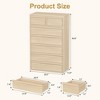 7 Drawer Dresser for Bedroom, 46" Tall Modern 7 Chest of Drawers with Large Storage Space - 2 of 4