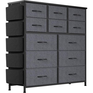 Dresser for Bedroom with 12 Drawer, Dressers & Chests of Drawers for Hallway, Entryway, Storage Organizer Unit with Fabric - 1 of 4