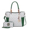 MKF Collection Merlina Circular Print Women’s Tote Bag with matching Wallet by Mia K - 2 of 4