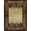 Kumasinova Lodge Area Rug with Mountain & Woods Design, Stain-Resistant Rugs for Living Room, Kid & Pet-Friendly, Made in Turkey - 2 of 4