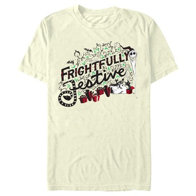 Men's The Nightmare Before Christmas Frightfully Festive Jack T-shirt ...