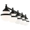 Livex Lighting Oldwick 5 - Light Vanity in  Black - 3 of 4
