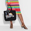 Pride Adult PHLUID Project Rainbow Positivity Tote Bag - Black - 4 of 4