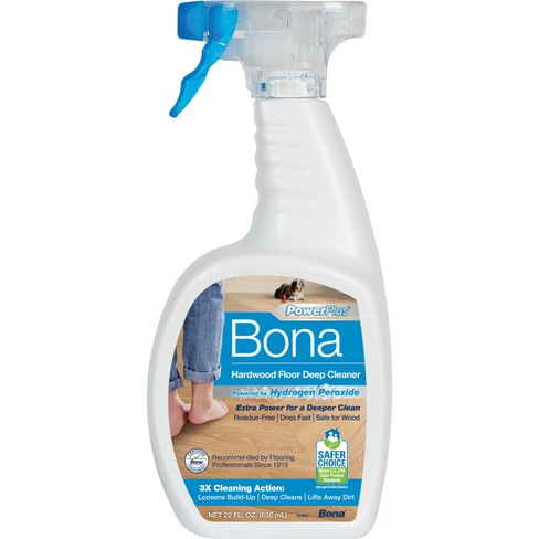 Bona Cleaning Products Wood Deep Cleaner Spray + Mop Multi Purpose Floor Cleaner - Unscented - 22oz - image 1 of 4