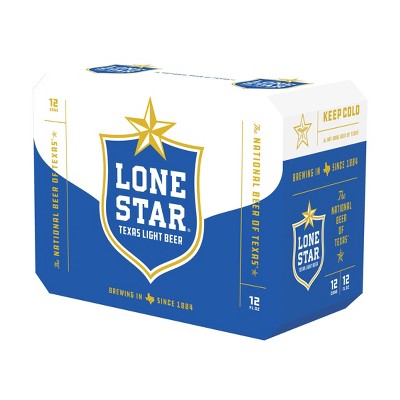 Lone Star Texas Light Beer - 12pk/12 fl oz Cans