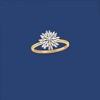 Ross-Simons 0.22 ct. t.w. Baguette Diamond Starburst Ring in 14kt Yellow Gold - 4 of 4