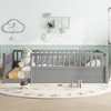 Twin Size Floor Bed with Fence for Bedroom - 2 of 4
