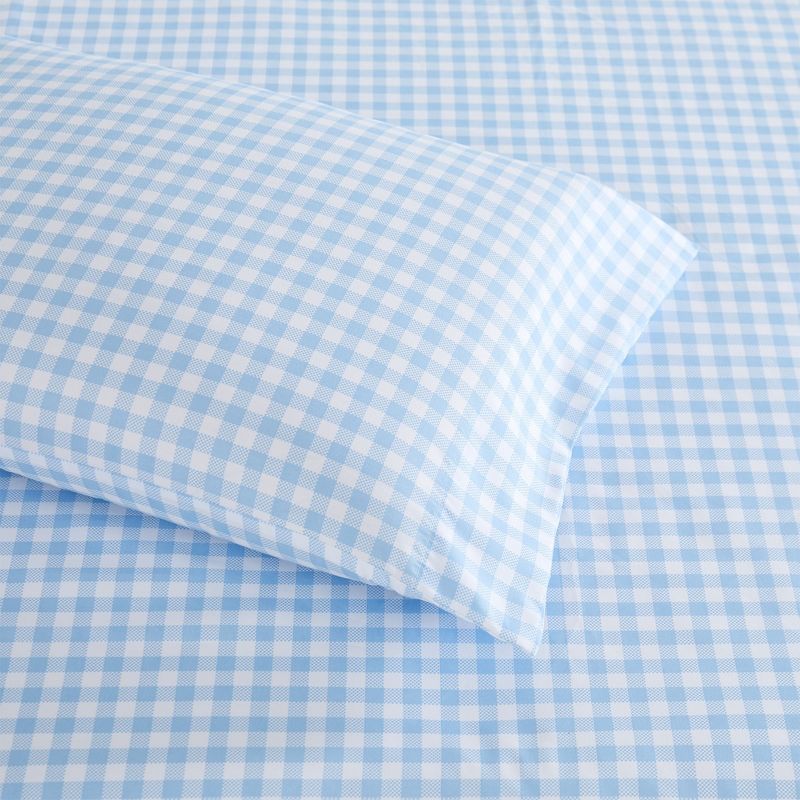Gingham Printed Microfiber Kids' Sheet Set By Sweet Home Collection™, 5 of 6
