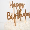 Meri Meri Happy Birthday Acrylic Toppers (Pack of 2) - 3 of 3