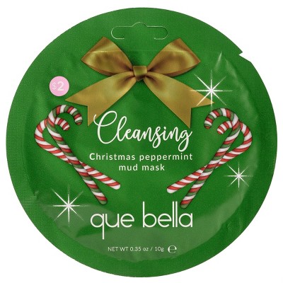 Que Bella Cleansing Peppermint Mud Face Mask - 0.35oz