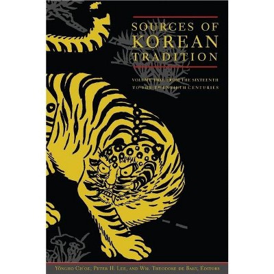 Sources of Korean Tradition - (Introduction to Asian Civilizations) Abridged by  Peter Lee & Yôngho Ch'oe & Wm Theodore de Bary (Paperback)