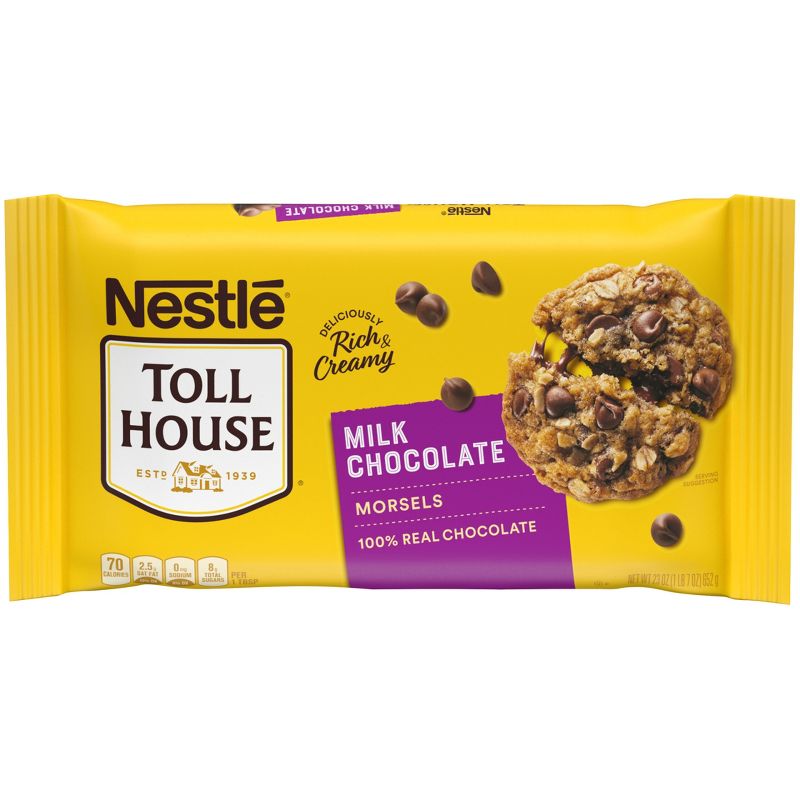 Nestle Toll House Milk Chocolate Chips - 23oz, 4 of 16