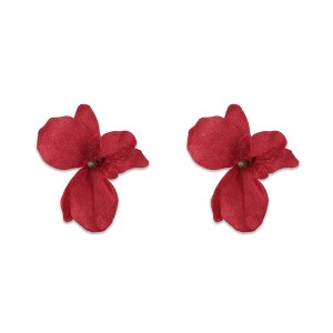 Unique Bargains Women's Elegant Flower Hair Clip 2 Pcs - 1 of 4