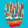 Men's Design By Humans Sunset in Vertical By digsy T-Shirt - 2 of 3