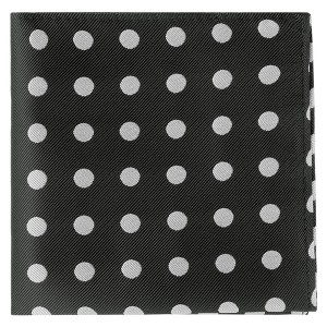 INSPIRE CHIC Men's Polka Dots Business Tuxedo Wedding Pocket Squares Handkerchief - 1 of 4