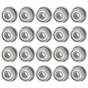 Unique Bargains Chrome Steel Durable Multipurpose Use Flanged Ball Bearing - 1 of 4