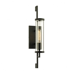 Troy Lighting Park Slope 1 - Light Wall Light in  Iron Clear Shade - 1 of 1