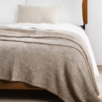 Nate Home by Nate Berkus Two-Tone Cotton Bed Blanket