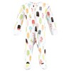 Touched by Nature Baby Girls Organic Cotton Sleep and Play, Popsicle - 3 of 4