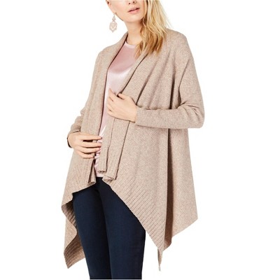 I.N.C International Concepts Womens Completer Cardigan Sweater, Brown, Medium