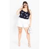 Women's Plus Size Nicole Print Cami - demure floral | CITY CHIC - 2 of 4