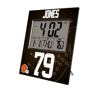 NFL Cleveland Browns Players Game Tactic Wall Clock - 1 of 3