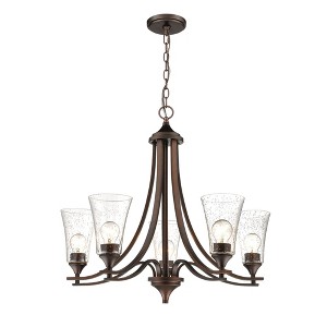 Millennium Lighting Natalie 5 - Light Chandelier in  Rubbed Bronze - 1 of 4