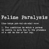 Womens Feline Paralysis T Shirt Funny Cat Lover Cute Pet Kitty Crazy Cat Lady Tee - Crazy Dog Women's T Shirt - 2 of 4